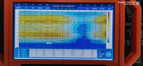打井找水仪测量图