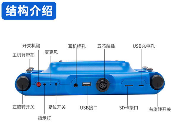 普奇PQ-LDC-15M漏水检测推车 测漏水精准定位仪器
